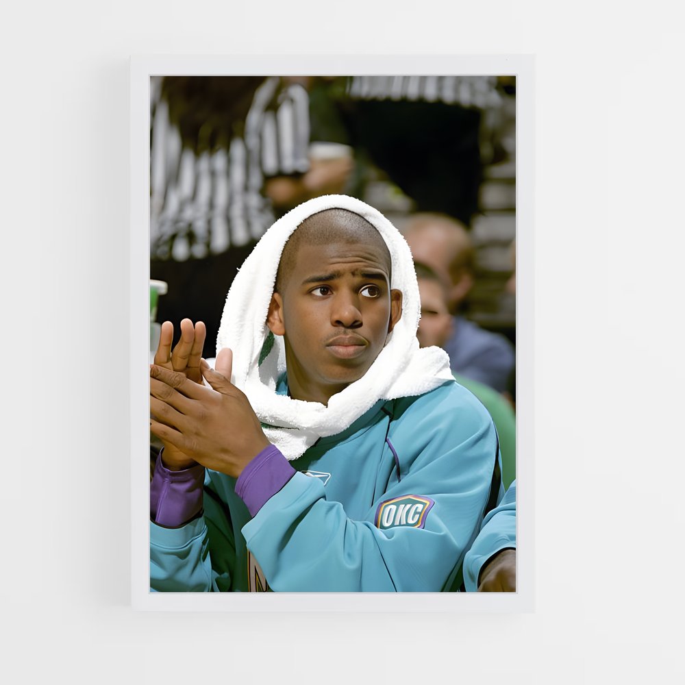 Poster Chris paul – affiche Basketball (vue 3)